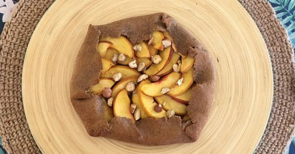 Şeftalili Fit Galette