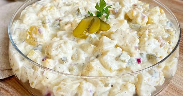 Soslu Patates Salatası
