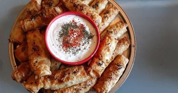 Tavuklu Mantarlı Çıtır Börek