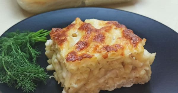Beşamel Soslu Fırında Makarna