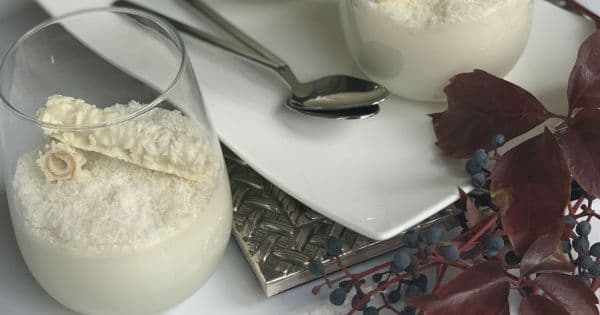 Beyaz Çikolatalı Mus