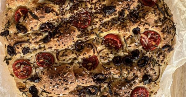 Ekşi Mayalı Focaccia