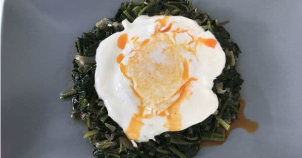 Yumurtalı Ispanak