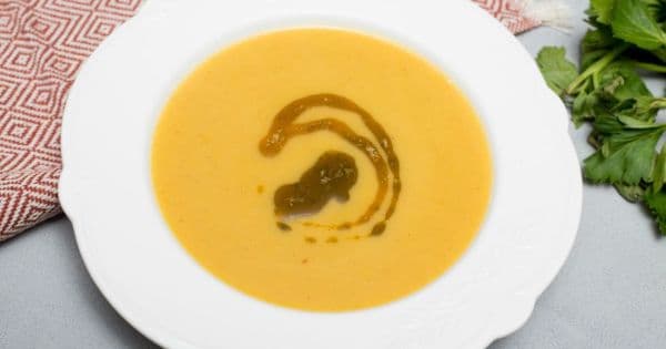 Kerevizli Mercimek Çorbası