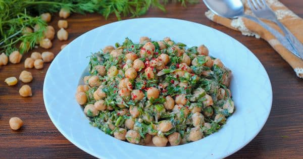 Tahinli Nohut Salatası