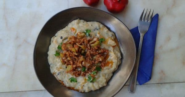 Vegan Hünkar Beğendi