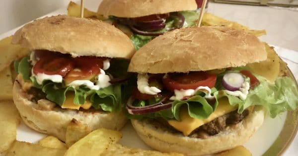 Ev Yapımı Hamburger