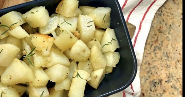 Fırında Biberiyeli Patates