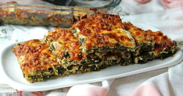 Fırında Ispanaklı Mücver