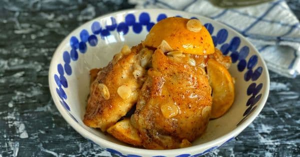 Limonlu Sarımsaklı Tavuk Kebabı