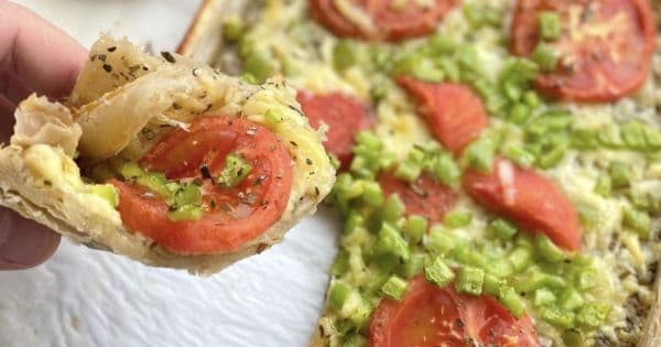 Pratik Kahvaltı Pizzası