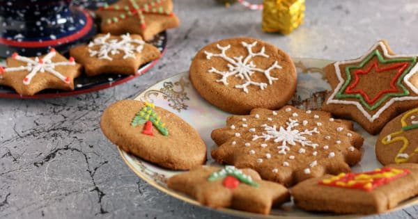 Rafine Şekersiz Gingerbread Kurabiye