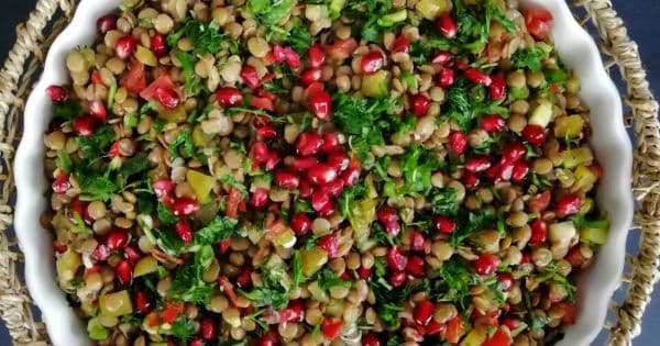 Yeşil Mercimek Salatası