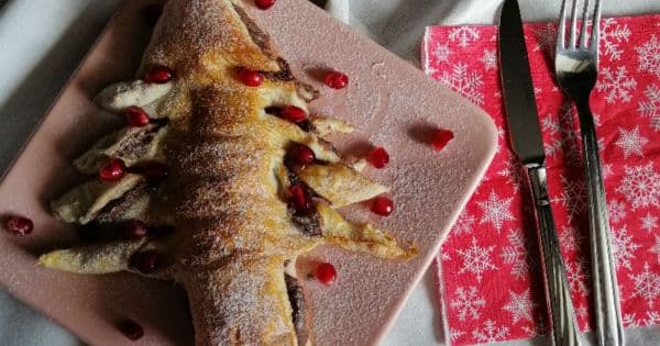 Çikolatalı Milföy Ağacı