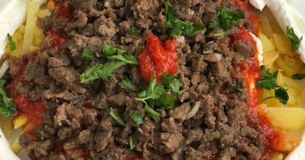 Çökertme Kebabı