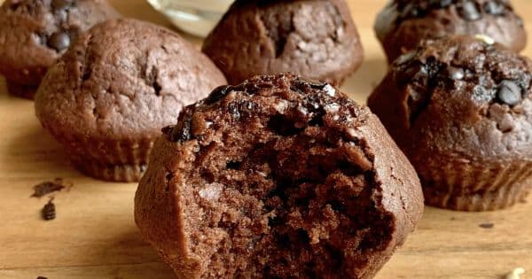 Rafine Şekersiz Kakaolu Muffin