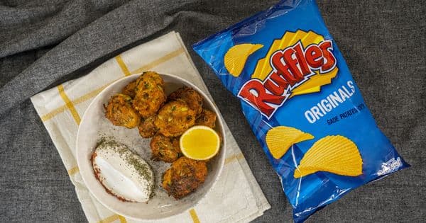 Ruffles'lı Sebzeli Çıtır Lokmalar