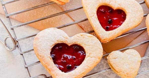 Ahududulu Linzer Kurabiye