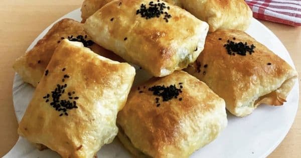 Havuçlu Pırasalı Bohça Börek