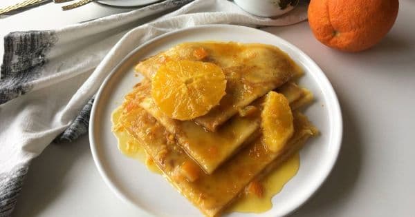 Krep Suzette (Crepes Suzette)