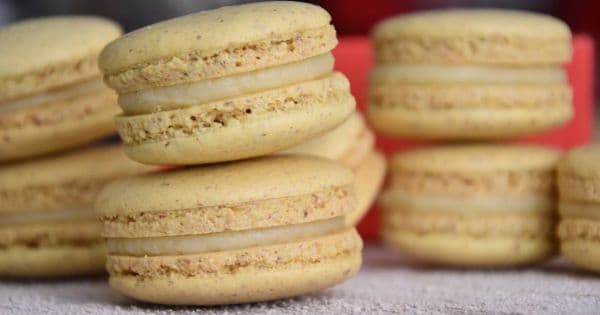 Vanilyalı Macaron