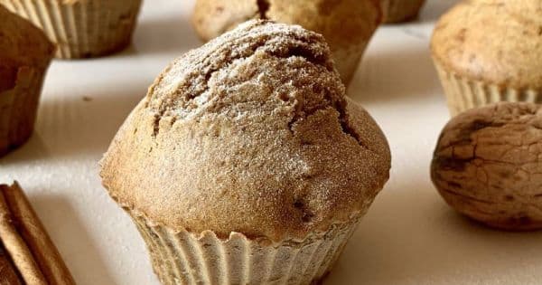 Elmalı Tarçınlı Muffin