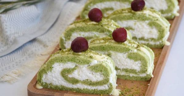 Ispanaklı Rulo Coco Pasta