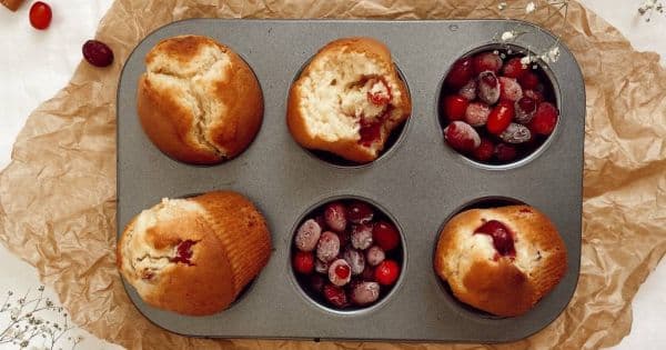 Kızılcıklı Muffin