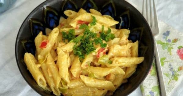 Körili Tavuklu Penne Makarna