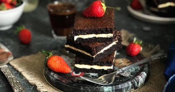 Beyaz Çikolatalı Brownie