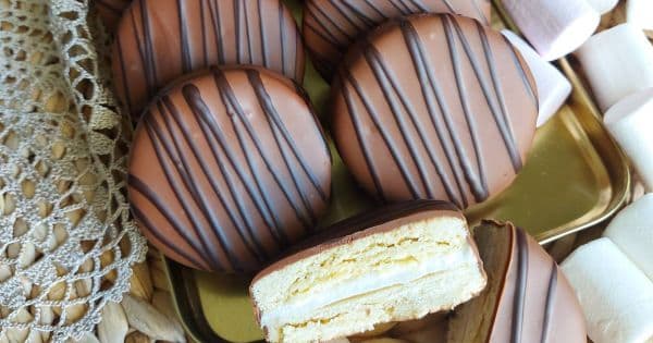 Ev Yapımı Marshmallowlu Kurabiye