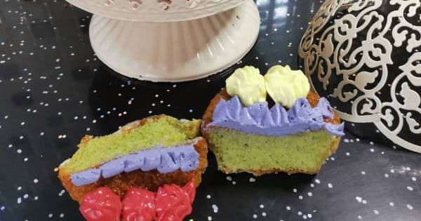 Leziz Ispanaklı Cupcake