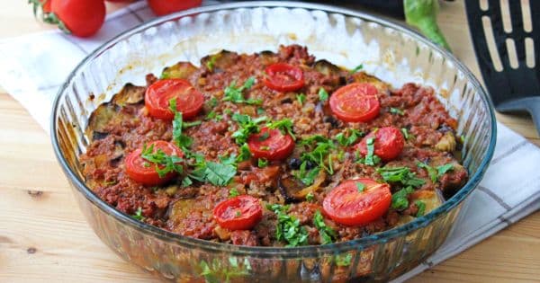 Kızartmadan Patlıcan Musakka