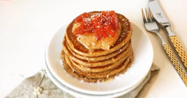 Yulaf Ezmeli Fit Pancake