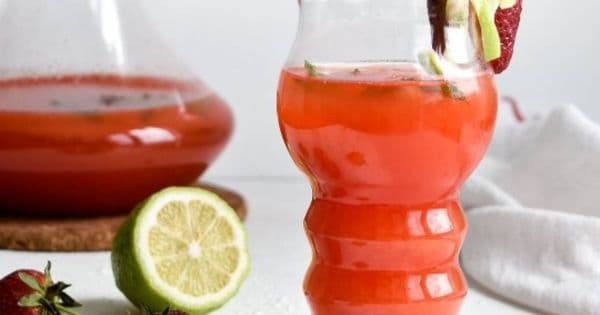 Çilekli Limonata