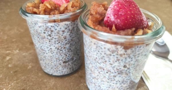 Elmalı Chia Puding