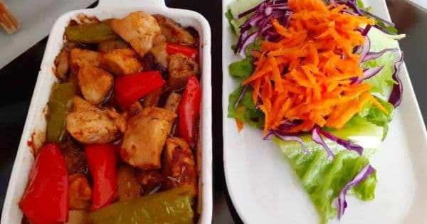 Porsiyonluk Sebzeli Tavuk