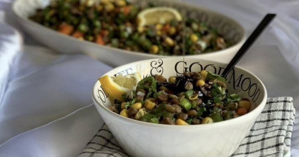 Yeşil Mercimek Salatası