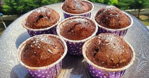 Çikolata Soslu Muffin