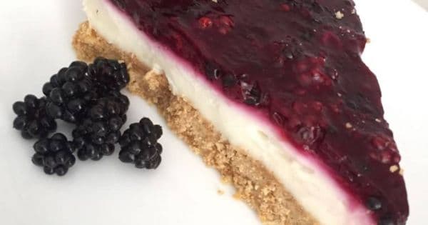 Böğürtlenli Cheesecake
