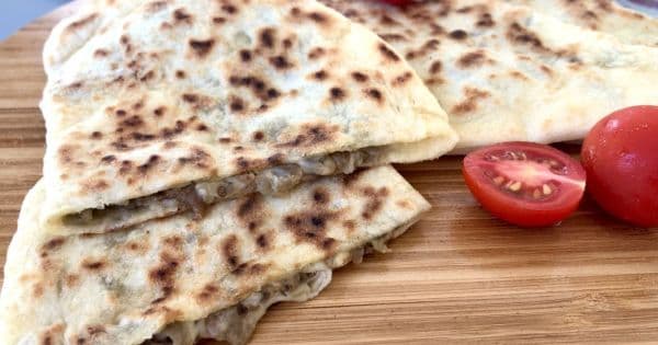 Köz Patlıcanlı Gözleme
