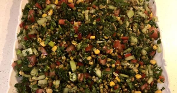 Maş Fasulyeli Salata