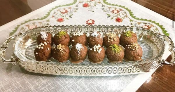 Sağlıklı Hindistan Cevizli Toplar