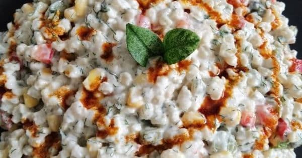 Yoğurtlu Buğday Salatası