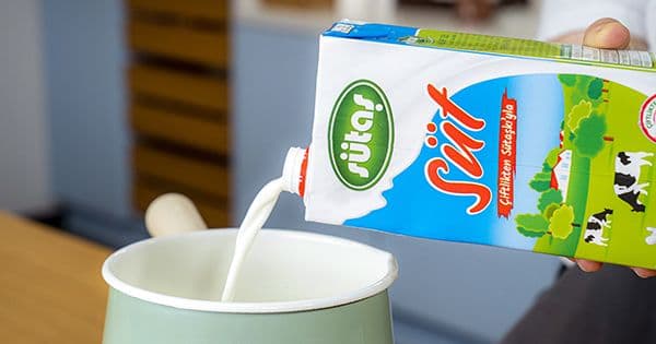 Sütlü Kadayıf Tatlısı