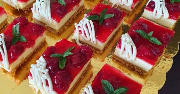 Borcamda Vişneli Cheesecake