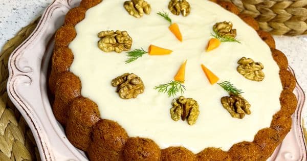 Muhallebili Havuçlu Kek