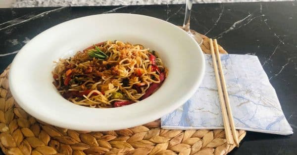 Sebzeli Noodle