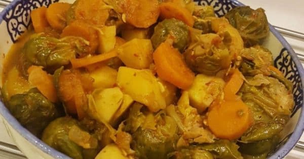 Zeytinyağlı Brüksel Lahanası