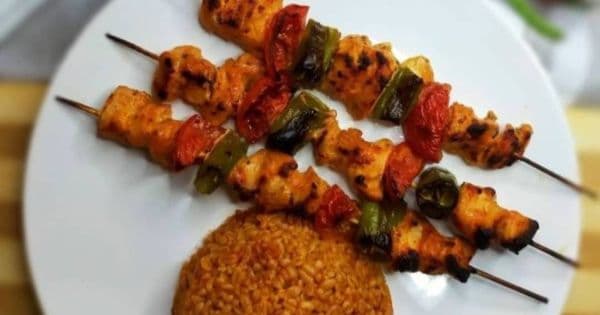 Mangal Tadında Tavuk Şiş